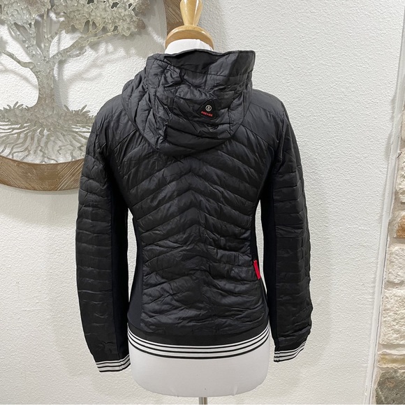 Bogner Fire+Ice Insulated Hooded Down Puffer Jacket Hybrid Black 4 XS - Picture 4 of 9